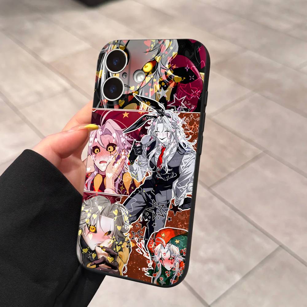 The Freak Circus Pierrot Phone Case For IPhone 17 16 14 15 13 12 11 Pro Max Plus Silicone Soft Cover