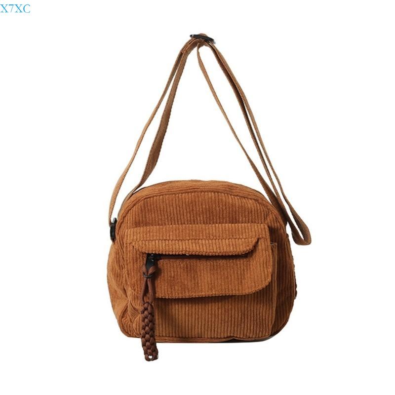 

X7XC Mini Square Bag Phone Bag Shoulder Bags for Girl Bag коричневий