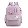School Bag for Primary School Students, Grades 1-3, Casual and Fresh Girls, Rabbit Ears, Backpacks, Trendy Foreign Style