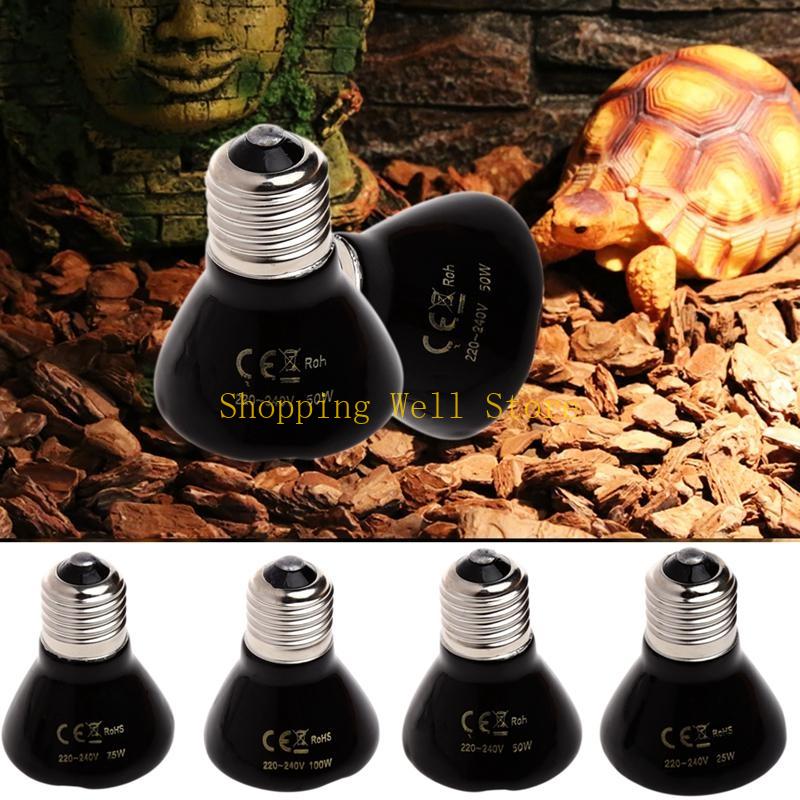 KX4B Reptiles Emitter Heat Bulb Pet Brooder Heater for Chick for Turtle S