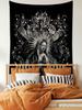 1 Virgin Mary Gothic Tapestry Single Sided 2D Print Sacred Wall Hanging Home Prayer Room Living Room Bedroom Serene Vibe Decor
