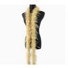 Blue 1PLY Natural Ostrich Feather Boa Fluffy Plume Ribbon Shawl DIY Sewing Trim for Wedding Christmas Party Dress Costume Accessories