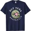 Hot Sale Tuna Printed Australia Mens T-Shirt Gyms Fitness Casual Fashion Loose Breathe Shirt Streetwear Hipster Cartoon Male Tee