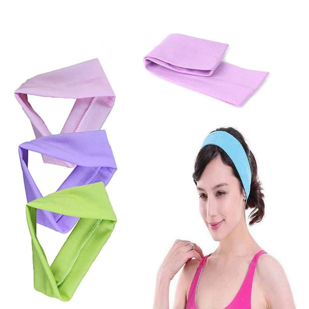 Women Hair Accessories Fitness Bandage Turban Headscarf Yoga Headband Sweatband Hair Bands Elastic