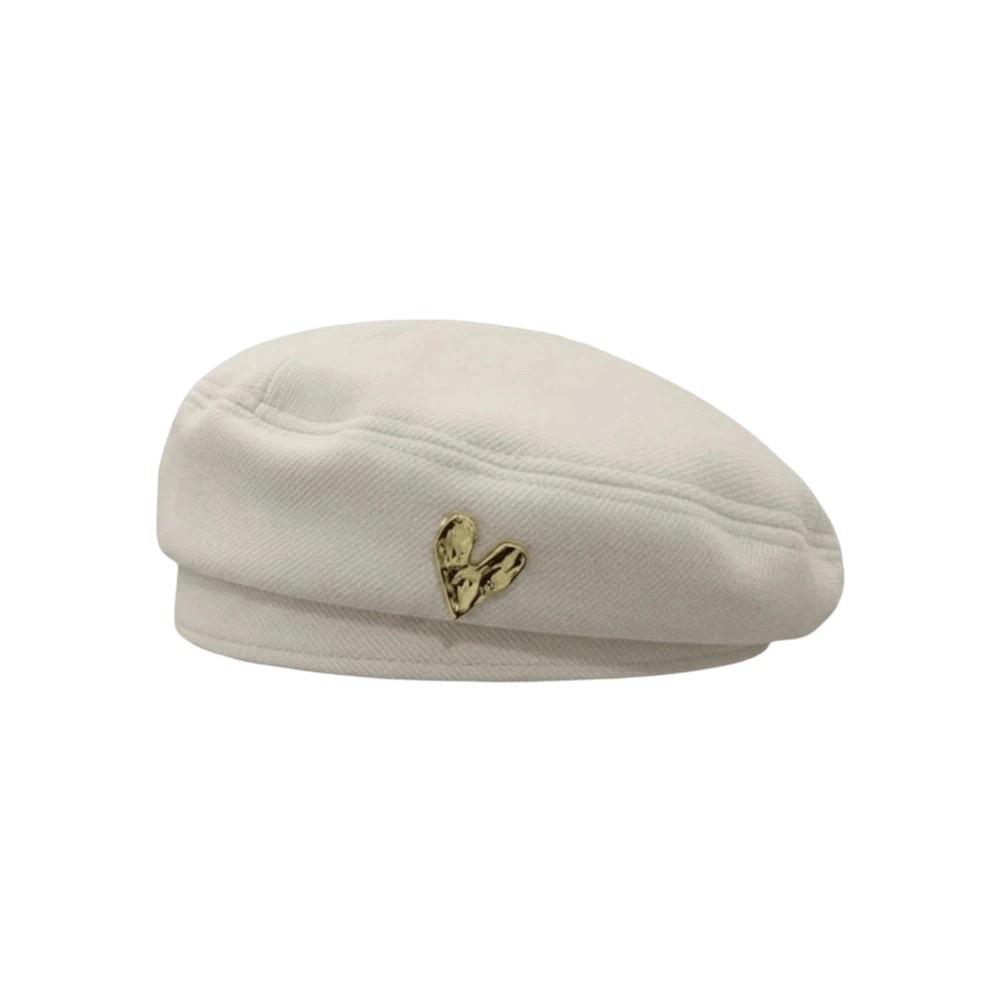 Classic Color Vintage Beret Hat Soft Newsboy Octagonal Hat Retro Painter Bonnet Shopping Day