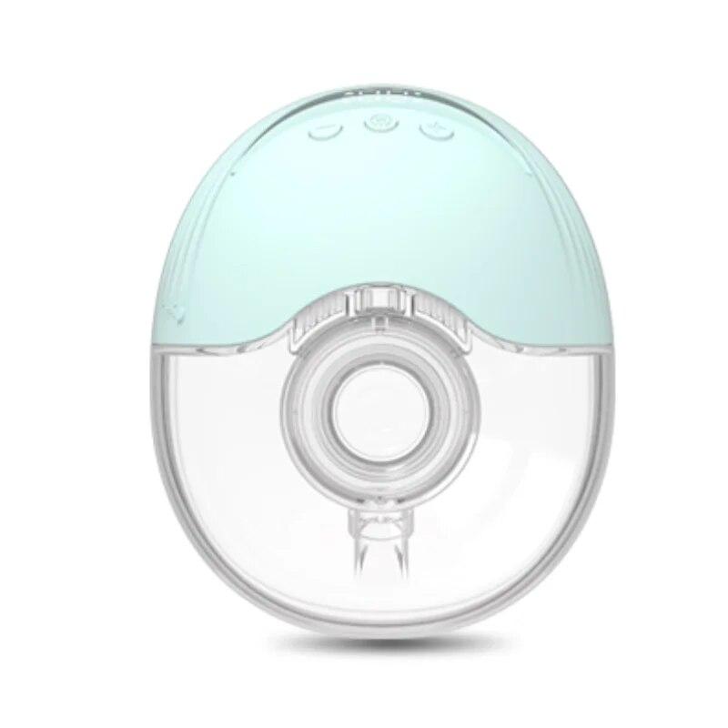 

Носимая 210 мл большая емкость Hands Free электрический портативный молокоотсос без BPA со светодиодным дисплеем 4 режима и 12 уровней синий