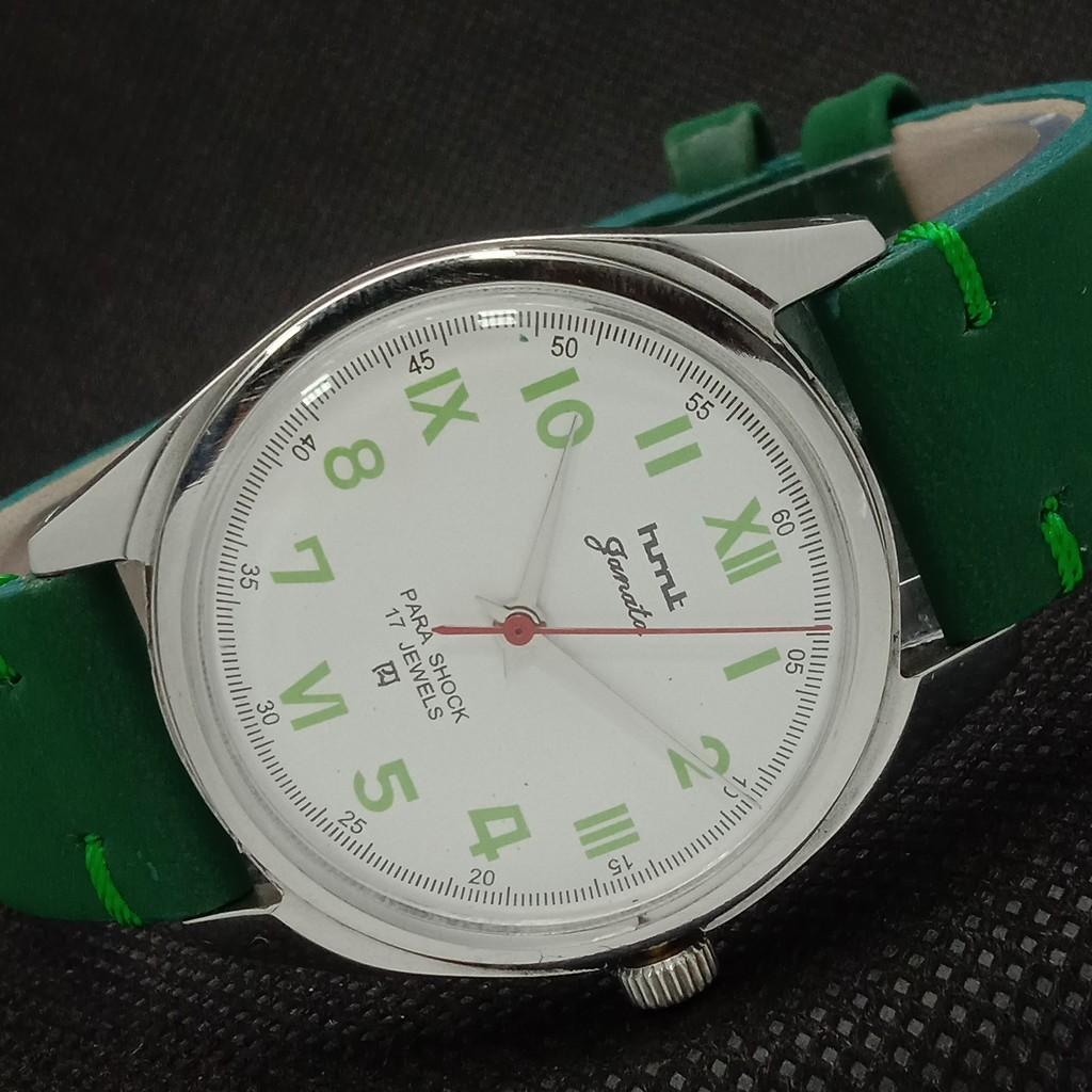 

USED HMT JANATA INDIAN MENS MECHANICAL WATCH a282248-1 Sku534j-a282248