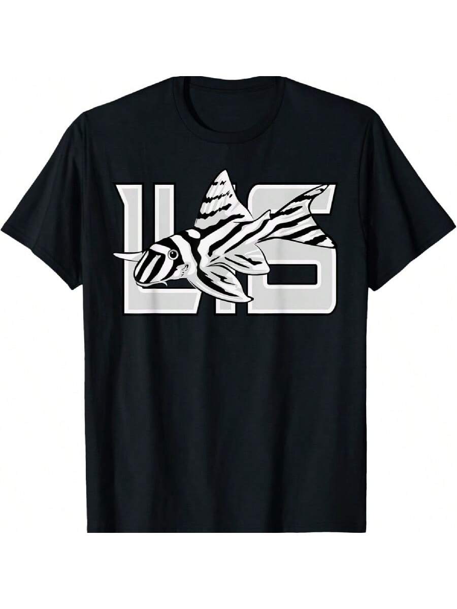 Zebra Pleco L46 Pleco Hypancistrus Zebra L046 T-Shirt S разноцветный