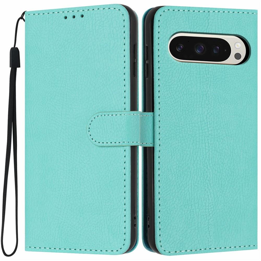 Wallet Case for Pixel - Leather/PU, Green, With Card Holder