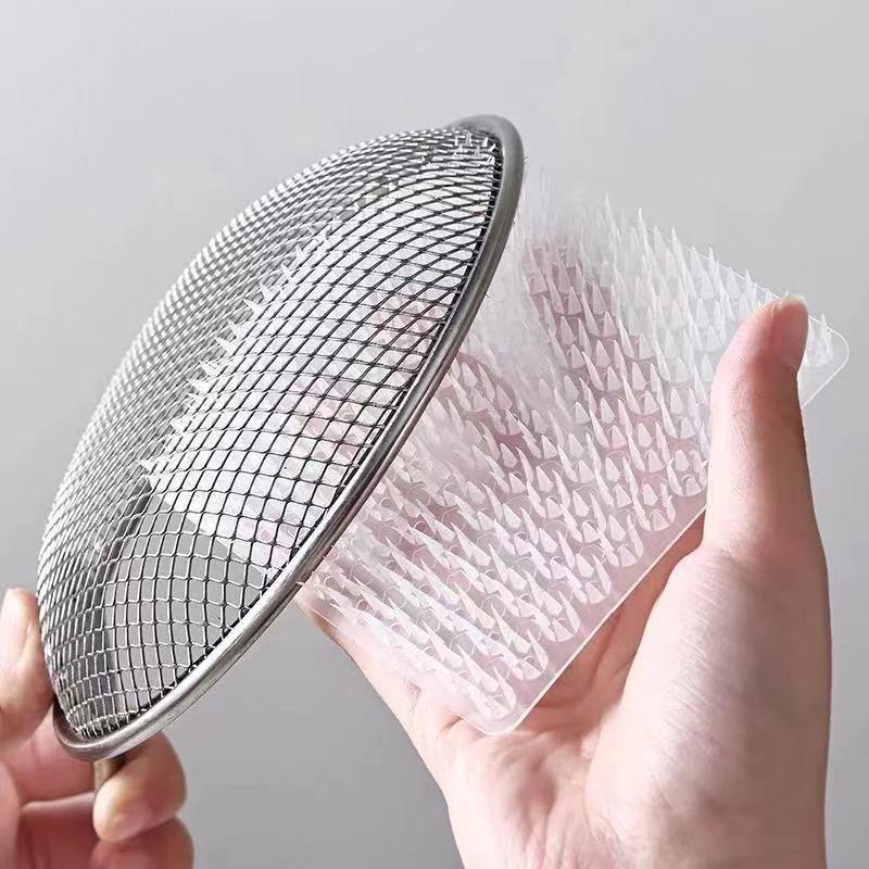 Многоразовая пластиковая щетка для чистки фруктов и овощей с ручкой - многофункциональная — фото 8