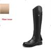 2025 Equestrian Boots Leather Equestrian Supplies Long Boots Riding Equipment Non-Slip Ultra Footwear Resistant Horse Rider Shoe
