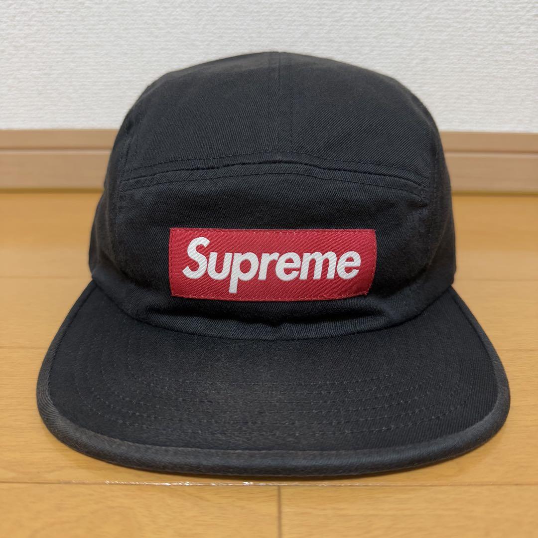 

[USED] Supreme Washed Chino Twill Camp Cap 17aw