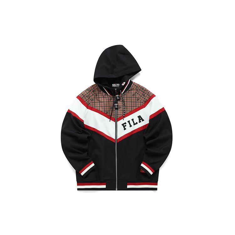 FILA X MIHARA YASUHIRO MIHARA YASUHIRO Collaboration Collection Jackets Men s Jet Black Hooded Moderate Other F11M213702F-BK XL