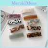 Elegant 8.5cm Acetate Hair Clip For Women Stylish Geometric Spring Hair Accessory