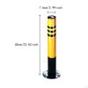 Security Bollard Post Driveway Barrier Accessories Parking for