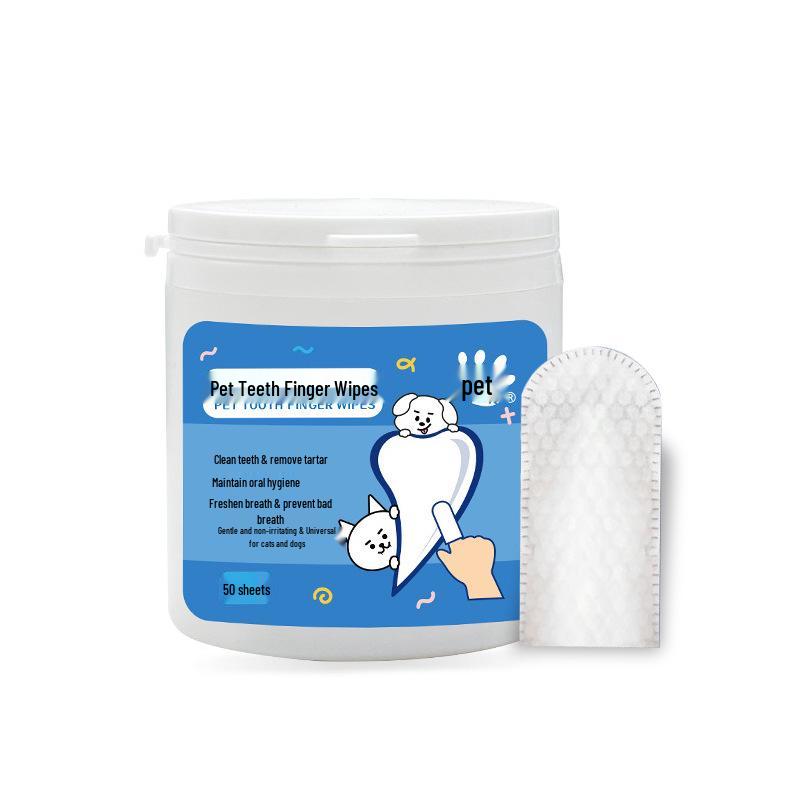 Pet Grooming Wipes Set: Ear, Teeth, Eye Care & Deodorizing Tissues for Cats and Dogs