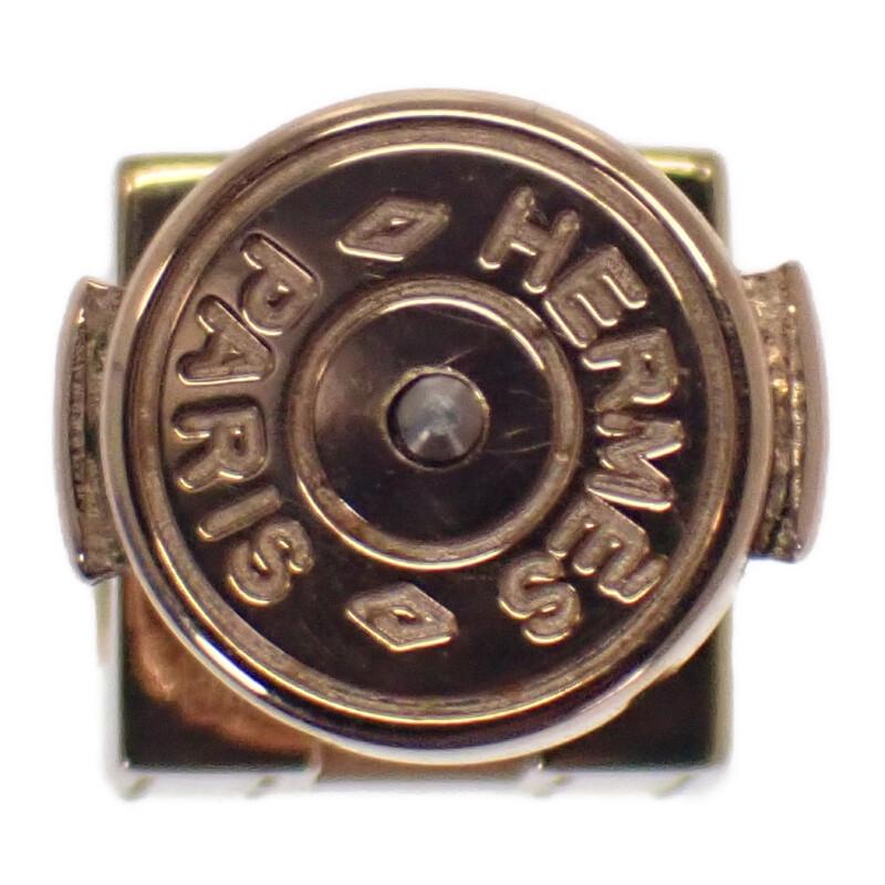HERMES   Pierce white/Pink gold metal Women