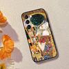 The Kiss Gustav Klimt Phone Case For Samsung Galaxy S21 S22 S23 S24ULTRA S25ULTRA FE Ultra Plus5G A52S S26 Soft Cover