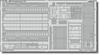 eduard Grumman Avenger Bomb Bay Etched Parts Plastic Model Kit Parts EDU72755 1/72 TBF-1C (for HobbyBoss) (Aircraft)