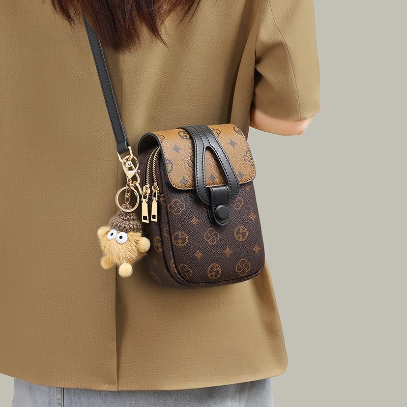 Mobile phone bag female messenger new female bag autumn and winter small satchel change bag fanny bag mini small bag luggage
