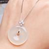 S925 Sterling Silver Jade Gold Safety Buckle Clip - Small DIY Pendant Clasp, Free Shipping