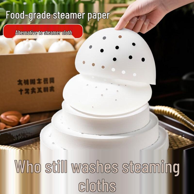 ZISIZ Food-Grade Steamer Liner Paper