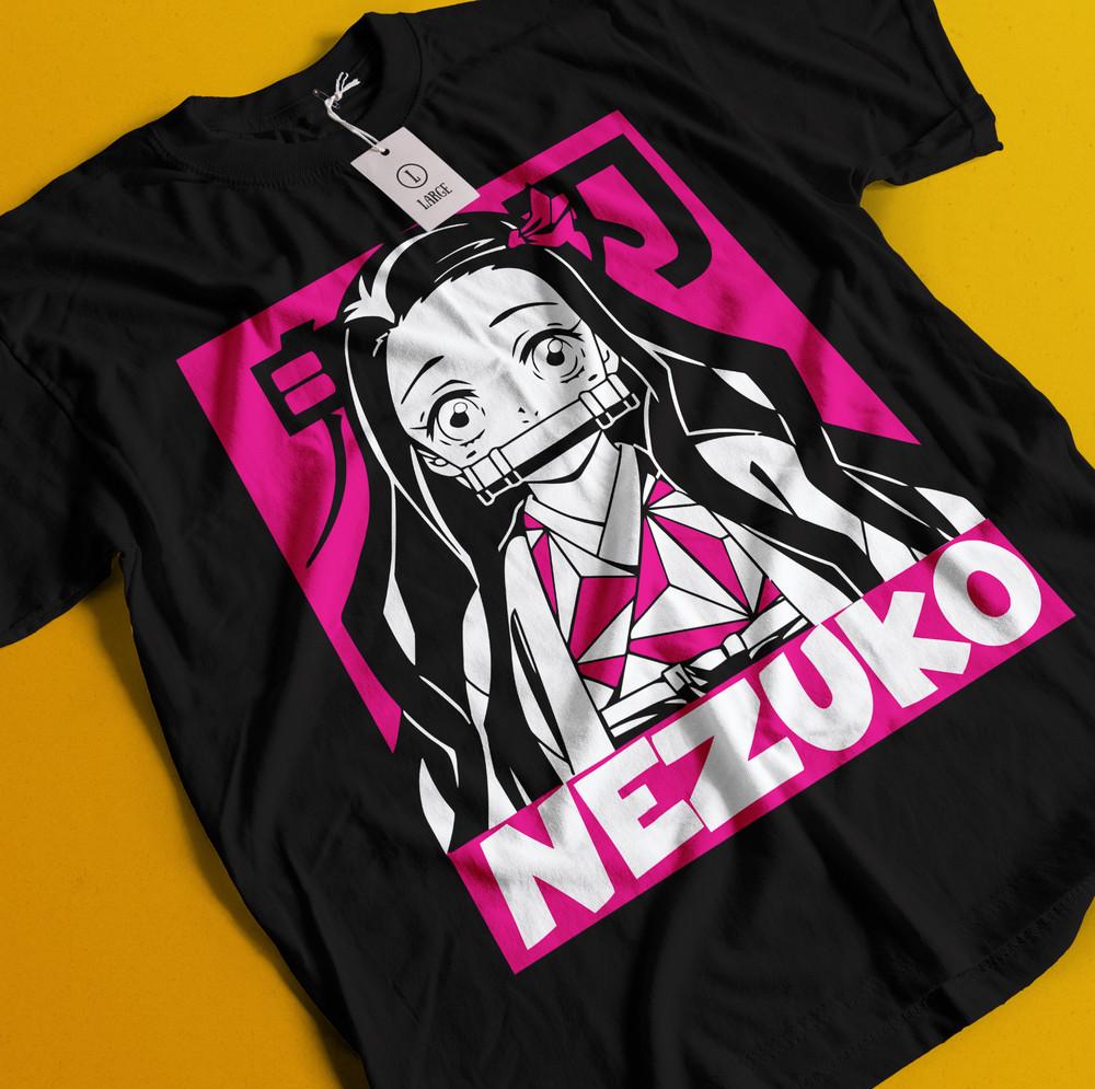 

Рубашка Истребитель демонов Футболка Нэдзуко Футболка Тандзиро Футболка Мудзан Дома Футболка Иноске Дзэницу L