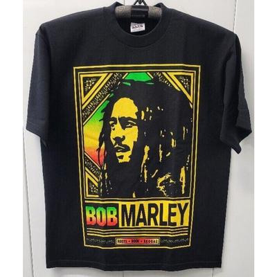 BOB MARLEY T-shirt Reggae Legend Rasta Graffiti Art Tee Adult Black New Unisex T-Shirt