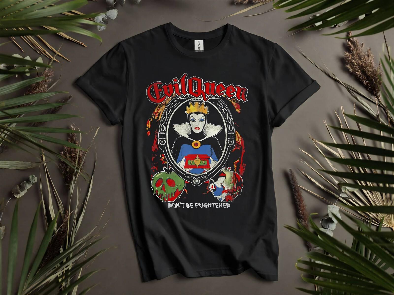 Retro 90s Disney Snow White Evil QueT-shirt T shirt Men Women Unisex Tshirt K629 S