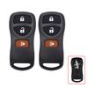 Cocolockey 3B Car Remote Key Shell Fit For Nissan Pathfinder Titan 2004 2005 2006 2007 2008 2009 4Buttons Keyless Keys Fob