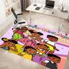 1pc Gracie's Corner3 Print Area Rug - Soft, Washable Non-Slip Indoor Mat, Living Room, Home Office Decorative Rug,Office Decorative