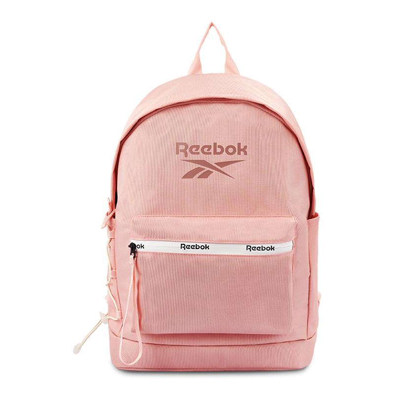 New Reebok Fabric Computer Backpack Regular Unisex Light Gray/Navy Blue/Black/Light Pink/Ecru RB230016M