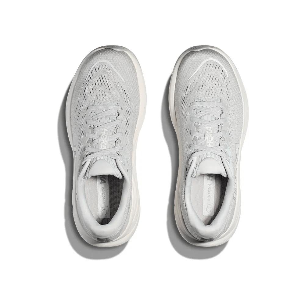 HOKA Rincon 4 Track Field Running Size White x White Women's & Shoes, 23.5,