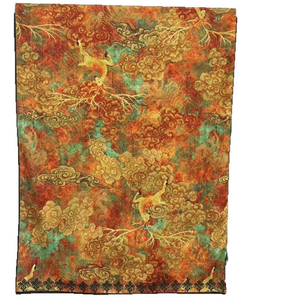 Oboustranný voňavý šálový šátek z příze typu "oblak" s potiskem kopru, zesílený, dlouhý, všestranný, módní šátek, hedvábný šátek