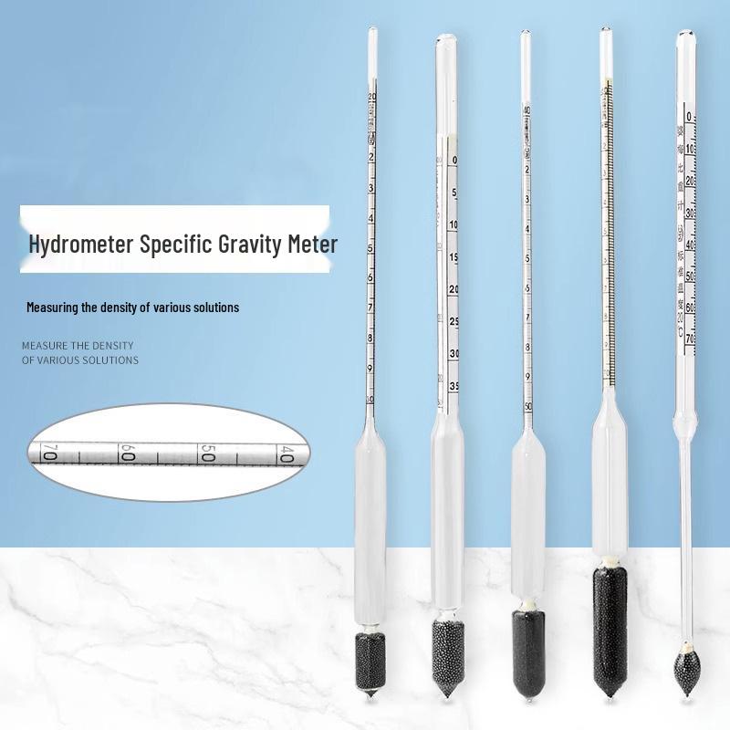Hydrometer and Salinity Meter for Liquid Gravity and Concentration Measurement