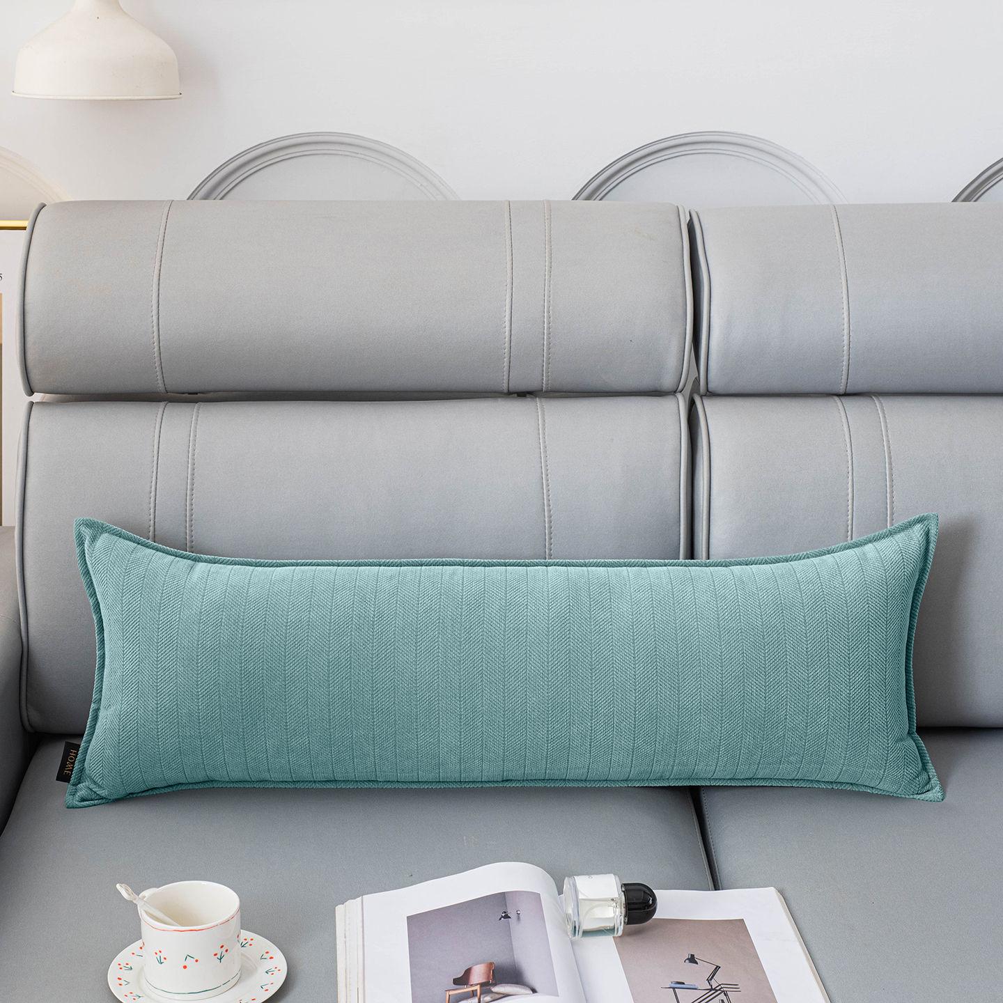 Jmg Clothing Unisex 30X70/30X90/30X120cm Solid Throw Pillow Cover Nordic Minimalist Cushion Cover Decor Home Decorative Pillowcase Large Size