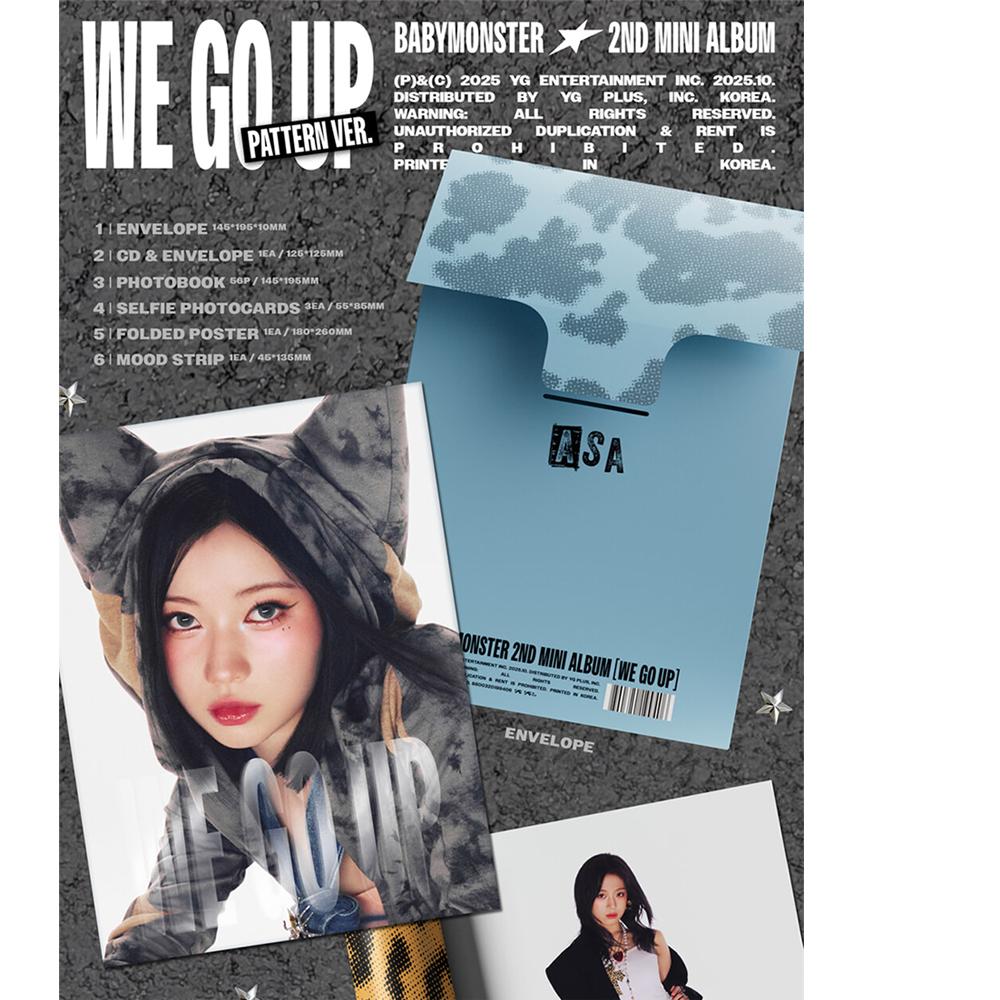[Předobjednávka] BABYMONSTER - WE GO UP (VZOR Ver.)
