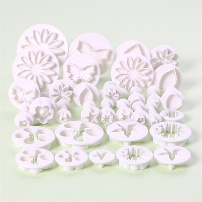 Ferramenta de Fondant Fácil de Usar Design Único Sólido Conveniente Molde de Assar para Feriados Seguro e Aplicável Fácil de Limpar Molde de Bolo Seguro