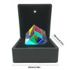 Color Prism Crystal Glass Cube Color-collecting Prism 6-sided Light Cube Decor
