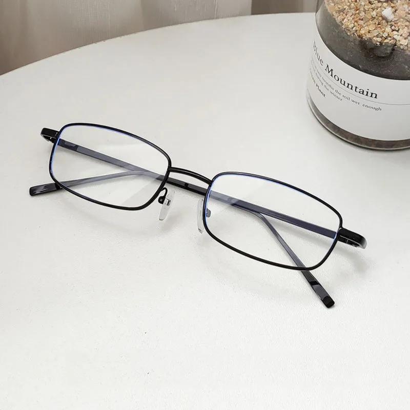 Fashion Small Rectangle Sunglasses Man Woman Vintage Driving Sun Glasses Luxury Brand Metal Frame Eyewear