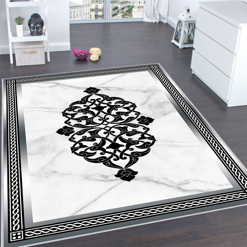 

Eliana Home Моющийся ковер с принтом LNA0121-SD770 50x80 белый