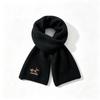 Versatile Cute Puppy Wool Scarf Winter Thickened Warm Day Korean Deer Plush Skin-friendly Knitted Scarf Scarf