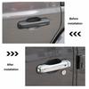 Car Door Handle Cover Trim Bezel For Jeep Wrangler JL 18- Accessories Chrome