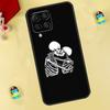 Skeleton Art Case For Samsung Galaxy M35 M55 M15 M11 M12 M13 M14 M06 M16 M36 M56 M31 M53 M32 M52 M34 M54