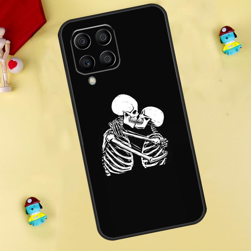 Skeleton Art Case For Samsung Galaxy M35 M55 M15 M11 M12 M13 M14 M06 M16 M36 M56 M31 M53 M32 M52 M34 M54