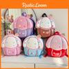 Backpack Children Whimsical Attractive Cartoon Style Lightweight Dual Shoulder Bag For Use Everyday