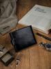 Classic men's leather wallet with RFID closure - Rovicky