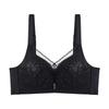 Oudifen thin underwear gathered with a large chest display, small paper cup, no steel ring bra, fashionable embroidered bra