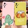 For Xiaomi Redmi Note 10 Case Redmi Note 10S Cute Astronauts Cartoon Cover Soft TPU Phone Cases For Redmi Note 10 Pro Max Bumper