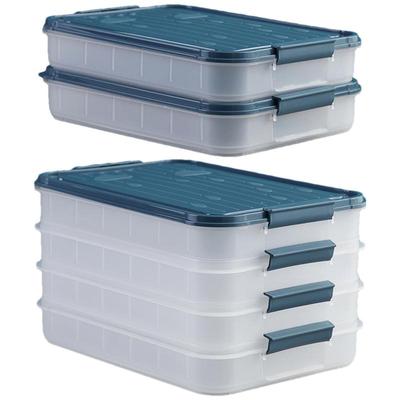 Cold Food Boxes for Fridge Clear Freezer Storage Containers Food Storage Containers Reusable Freezer Meal Prep Containers Box